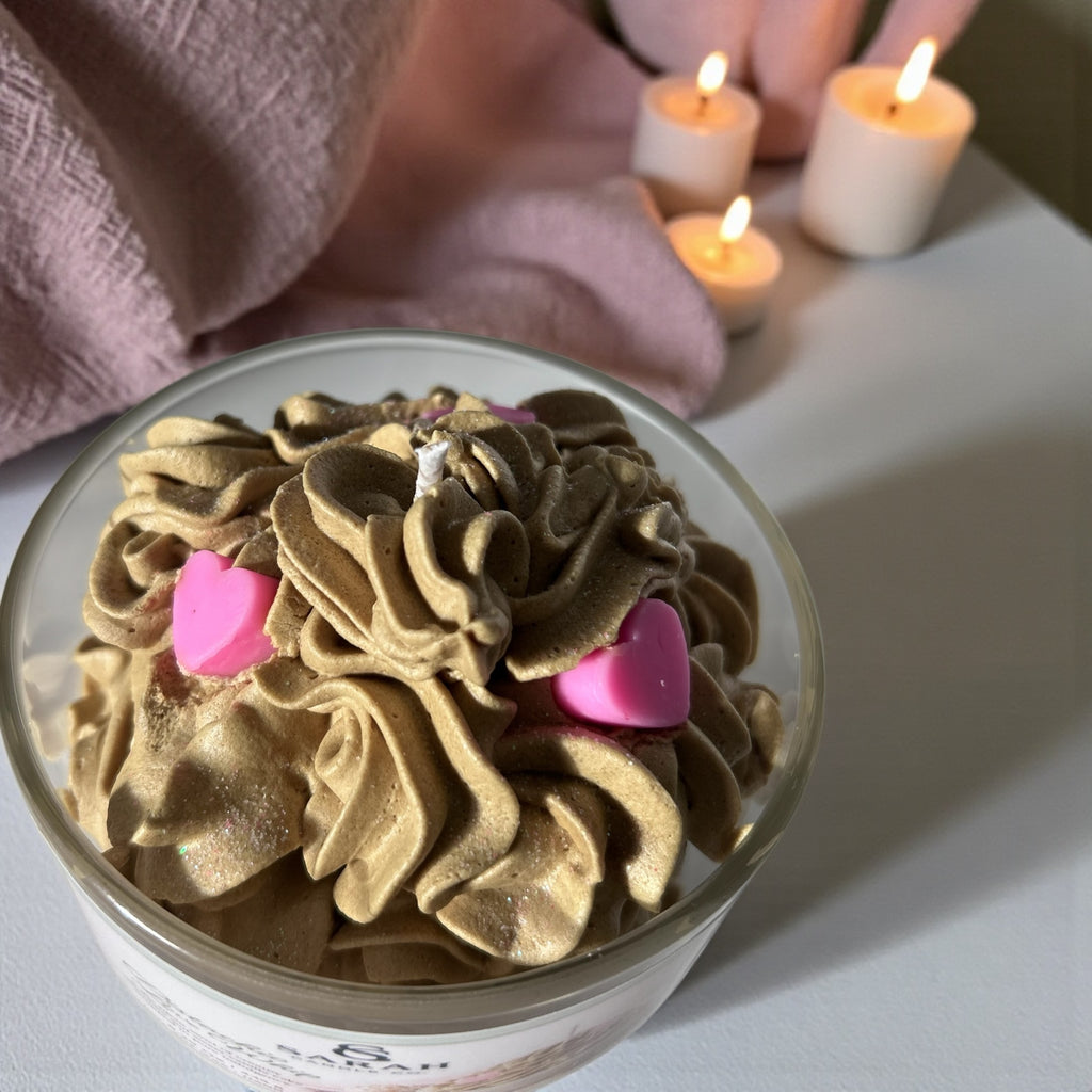 Pistachio Love Whip – Sweet Dessert Soy Candle, Whipped Wax, Valentine’s Day Gift-8.29oz