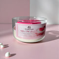 Kiss me Love Soy Candle – Romantic Valentine Candle, Handmade Candle, Sweet Love Scent-8.29oz